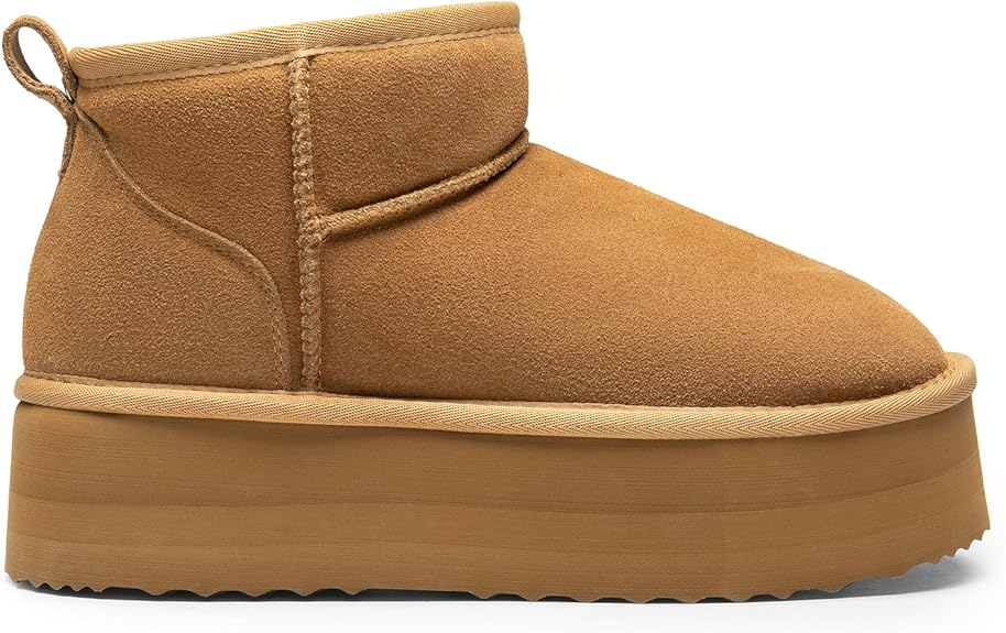 Women's Classic Mini Dupe Ugg Boots - (Platform)