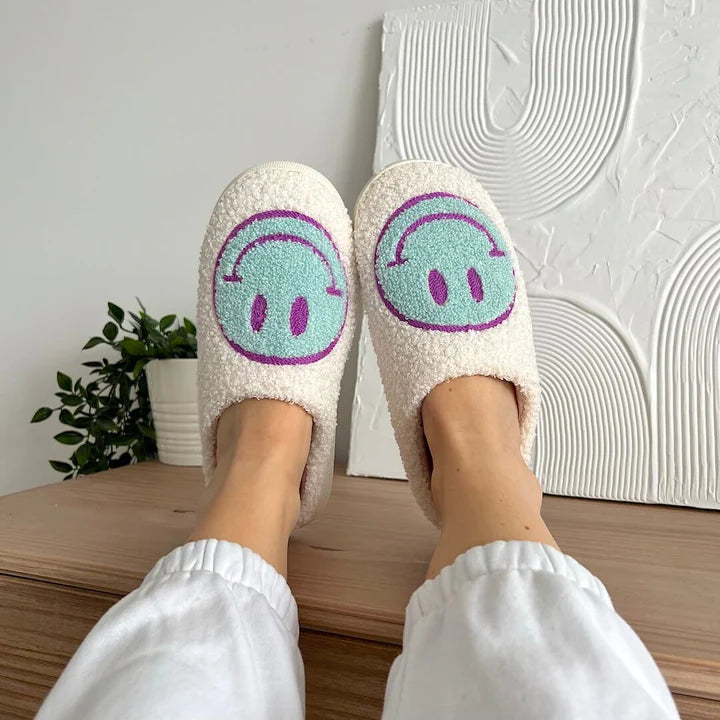 SMILEY FACE SLIPPERS®