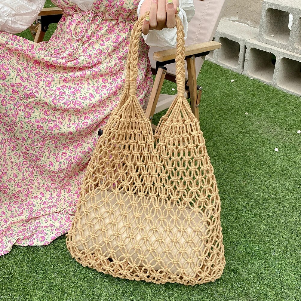 AMAYA CHIC CROCHET TOTE BAG®