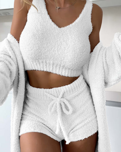 Cosy Knit Set® White -3 pcs