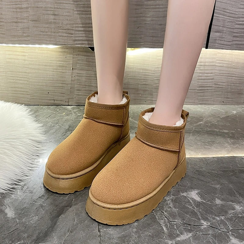 Women's Classic Mini Dupe Ugg Boots - (Platform)