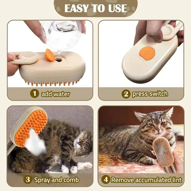 Steam Comb For Pets®