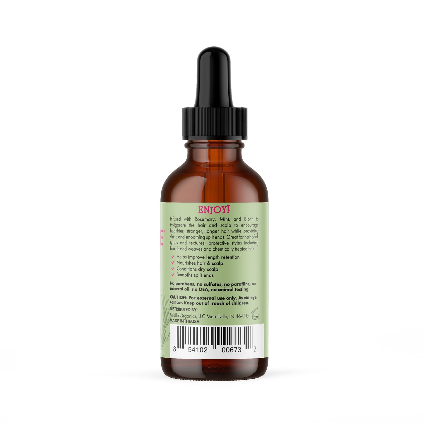 Natural Amazonian Scalp & Hair Strengthening Oil